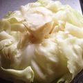 まんがお's cooksnap of when they made 超簡単☆ロールキャベツ用キャベツの剥き方.