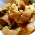 ☆swan☆'s cooksnap of when they made スナップエンドウとお麩の卵とじ.