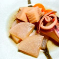 SP♪'s cooksnap of when they made いかと大根と竹の子の煮物.
