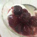 chanjo's cooksnap of when they made バルサミコ酢でイチゴのマリネ♪.