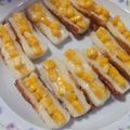 のりまりん's cooksnap of when they made ちくわのマヨコーンのせ.