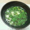 70cafe's cooksnap of when they made 生姜とネギの味噌汁.