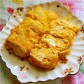 ゆかりんご117♪'s cooksnap of when they made チーズコーン卵焼き　お弁当のおかず.