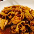 genekao's cooksnap of when they made 鶏肉と蓮根の甘辛炒め～すりごま仕上げ？！.