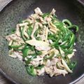 マロ子☆'s cooksnap of when they made 豚肉で勝手に青椒肉絲☆.