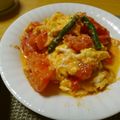 cafe-cafe's cooksnap of when they made 台湾家庭料理♪トマト＆玉子の炒めもの♪.