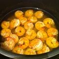 seipu's cooksnap of when they made 海老とキノコのアヒージョ.