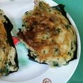 mari0e0's cooksnap of when they made 小えび(しらす)とモロヘイヤの卵焼き☆.