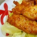 はくにゃんﻌﻌﻌ♥'s cooksnap of when they made 鶏むね肉のオーロラソース炒め.