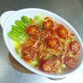 オレンジアームズ's cooksnap of when they made 簡単！アスパラと桜海老のチーズ焼き.