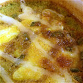 マリモロ's cooksnap of when they made おからDiet♪ネギマヨカレー焼き♪.