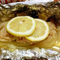 はづたけ's cooksnap of when they made 鮭ときのこのホイル焼き～レモン風味～.
