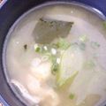 りとるぱおーん's cooksnap of when they made はす芋（りゅうきゅう）のお味噌汁.