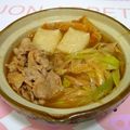 はやみちゃん's cooksnap of when they made モチ☆餅　キムチ鍋.