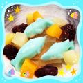 komaki97's cooksnap of when they made かわいい白玉〜食べられちゃうイルカ〜.