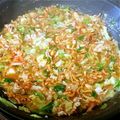 もりなみ's cooksnap of when they made 食べたいときｽｸﾞ出来る☆もんじゃ焼き.
