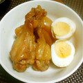 かまんべ's cooksnap of when they made ほったらかしほろほろ✨手羽元のさっぱり煮.