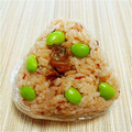 しじみごはん's cooksnap of when they made あさりの佃煮とえだまめ入り寿司飯おにぎり.