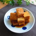 まろんかふぇ's cooksnap of when they made 主人も大好き♪厚揚げのピリ辛煮.