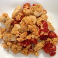 おっち24's cooksnap of when they made ササミとトマトのヘルシーおかず.
