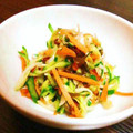 kikusui's cooksnap of when they made エシャレットときゅうりの浅漬け.