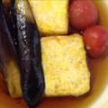 そよ風と葉っぱ's cooksnap of when they made 揚げない揚げ出し豆腐、お野菜も添えて★.