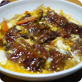 miwan055's cooksnap of when they made ひと手間10分！サンマの蒲焼の卵とじ丼♡.