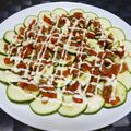 tokotann's cooksnap of when they made ズッキーニのカルパッチョ　.