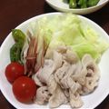 anemonenan's cooksnap of when they made うまい！冷しゃぶの茹で方、食べ方。.