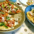 居眠り姫愛's cooksnap of when they made 子どもと一緒に♪簡単ピザもどきver2.