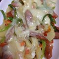 ☆チィちゃん☆'s cooksnap of when they made ジャガイモとウインナーのチーズ焼き.