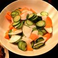 marumaro12's cooksnap of when they made 大根♪人参♪きゅうりで3色甘酢漬け.