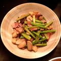 marumaro12's cooksnap of when they made アスパラとエリンギとベーコンいため.