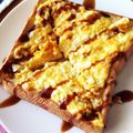 さくぴーぽん's cooksnap of when they made ♦◇おうちdeら○ぷのエッグトースト～♫.