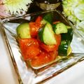 ❀あおい❀'s cooksnap of when they made トマトとキュウリの簡単すぎるサラダ♪.