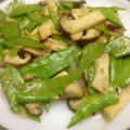 ぐーたらレシピ研究所's cooksnap of when they made エリンギと絹さやのにんにく塩バター炒め.