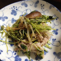 ポメちょん's cooksnap of when they made 豚肉の薄切り・もやし・豆苗の蒸しなべ　.