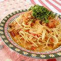 赤い電話's cooksnap of when they made トマトと挽き肉のミルクチーズパスタ.