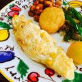 ＲＫまま's cooksnap of when they made ♧コーンとマヨのふわふわオムレツ♧.