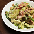 ハルニョッキ's cooksnap of when they made めんつゆでご飯のお供ゴーヤとツナの炒め物.