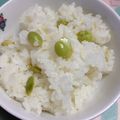 りちな's cooksnap of when they made 枝豆ご飯♪.