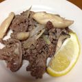 クック5SOUK6☆'s cooksnap of when they made うまっ☆うちの塩牛丼.