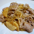 るう。's cooksnap of when they made 豚肉と山芋のオイスターソース炒め.