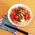 saolihiro's cooksnap of when they made トマトとキムチで　氷（冷やし）茶漬け.
