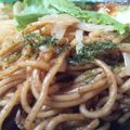 yuchinori's cooksnap of when they made ウイニー入りレンチン焼きそば♪.