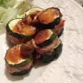 Walnut1107's cooksnap of when they made ズッキーニのはさみバーグ♡.