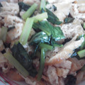 しゅーみーはづmam's cooksnap of when they made 簡単！小松菜と油揚げ炒め.