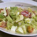 ハナレ's cooksnap of when they made 簡単！新玉ねぎとアボカドのサラダ.