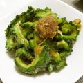 ハナレ's cooksnap of when they made ゴーヤのお浸し梅肉和え.