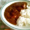 エスっち's cooksnap of when they made 牛筋と茄子のトマトカレー☆.